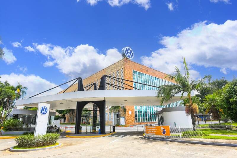 Fábrica Anchieta, da Volkswagen, em São Bernardo do Campo, São Paulo.