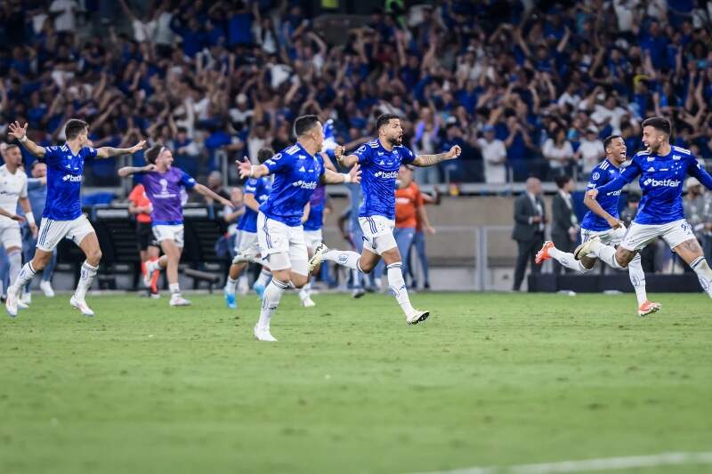 Jogadores do Cruzeiro.