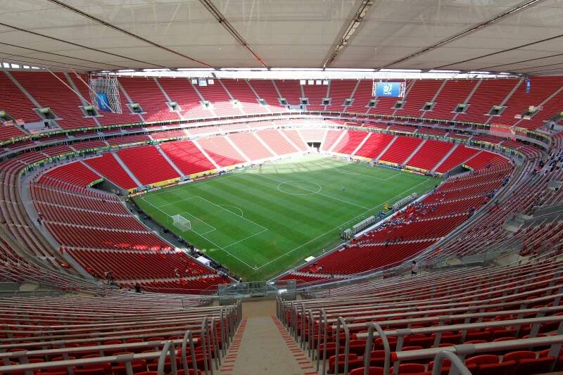 Estádio Mané Garrincha.