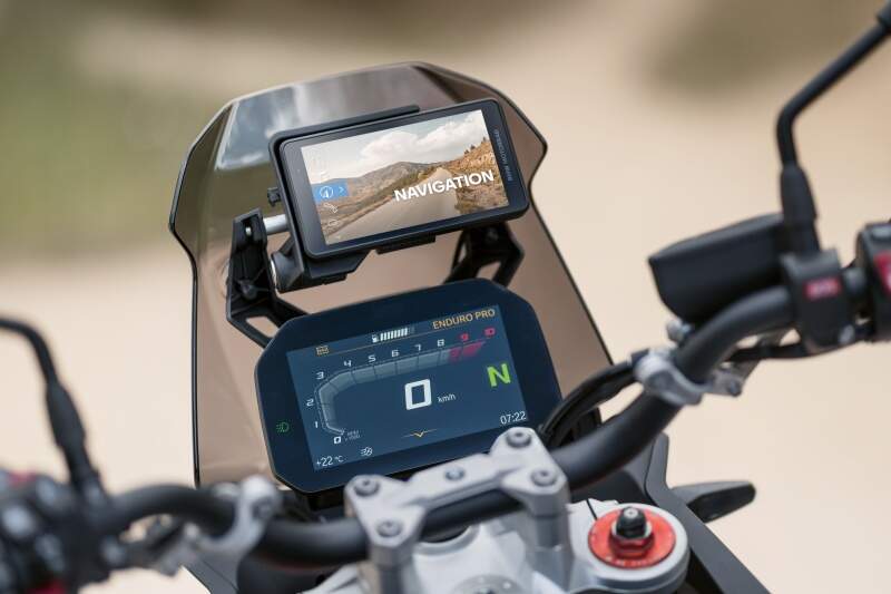 BMW Motorrad ConnectedRide Navigator.