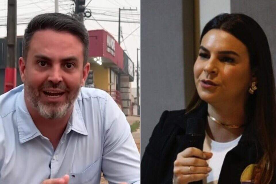 Léo Moraes (Podemos) e Mariana Carvalho (União) disputam o 2º turno em Porto Velho. Fotos: Instagram