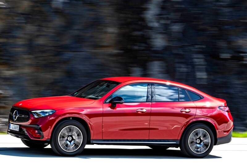 Mercedes-Benz GLC 300 4Matic AMG Line Coupé.