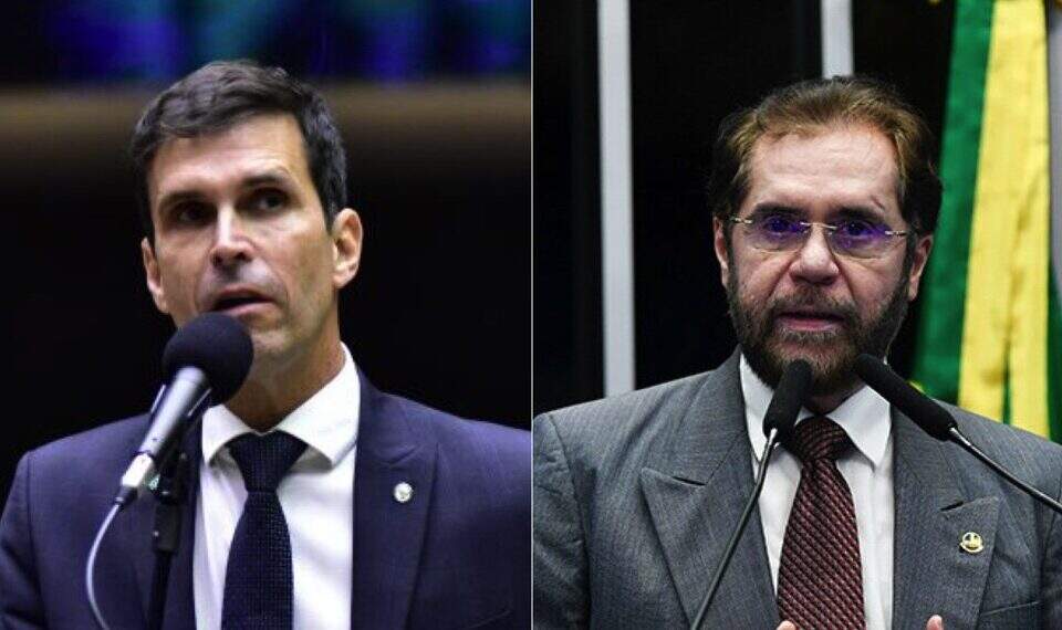 Deputado Luiz Lima (PL-RJ) e senador Plínio Valério (PSDB-AM). Fotos: Agência Câmara/Agência Senado