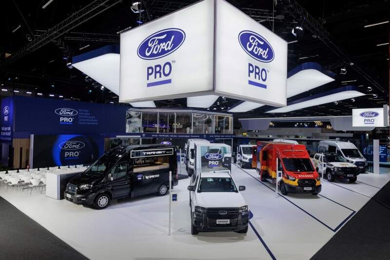 Ford Pro, divisão de veículos comerciais.