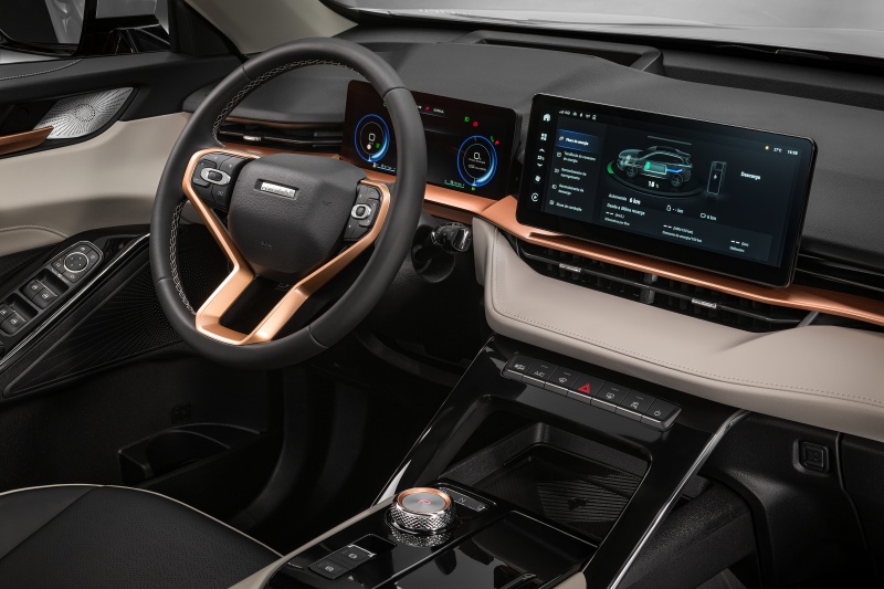 Painel do GWM Haval H6.