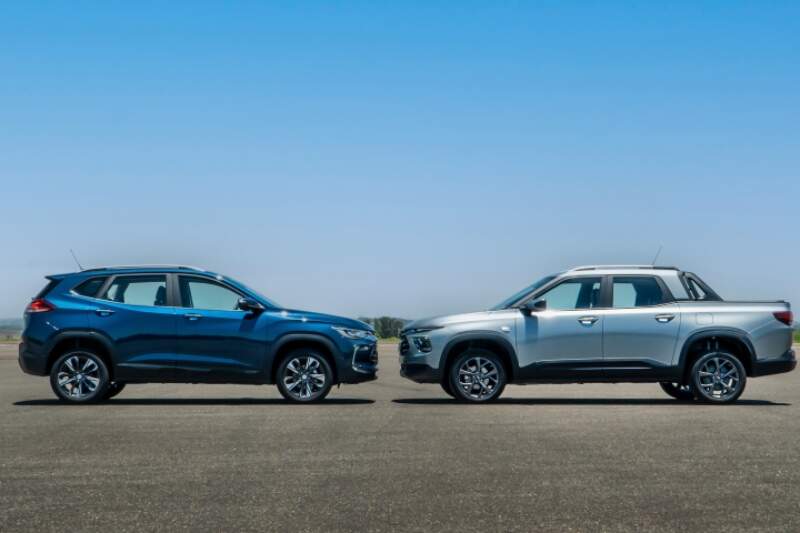 Chevrolet Tracker e Montana.