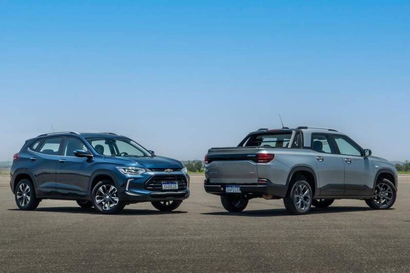 Chevrolet Tracker e Montana.