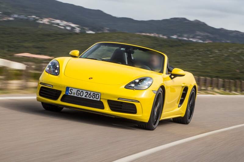 Porsche 718 Boxster.