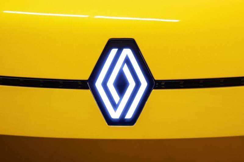 Logo Renault.