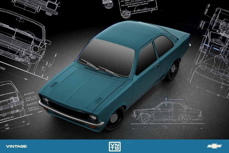 Projeto Vintage da Chevrolet.