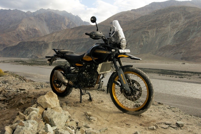 Royal Enfield Himalayan 450.