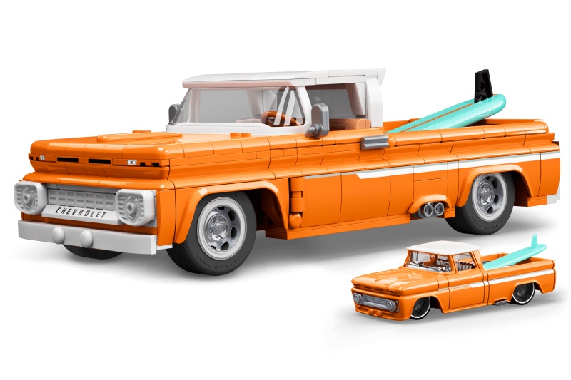 Mattel Brick Shop Hot Wheels - Custom 62 Chevy.