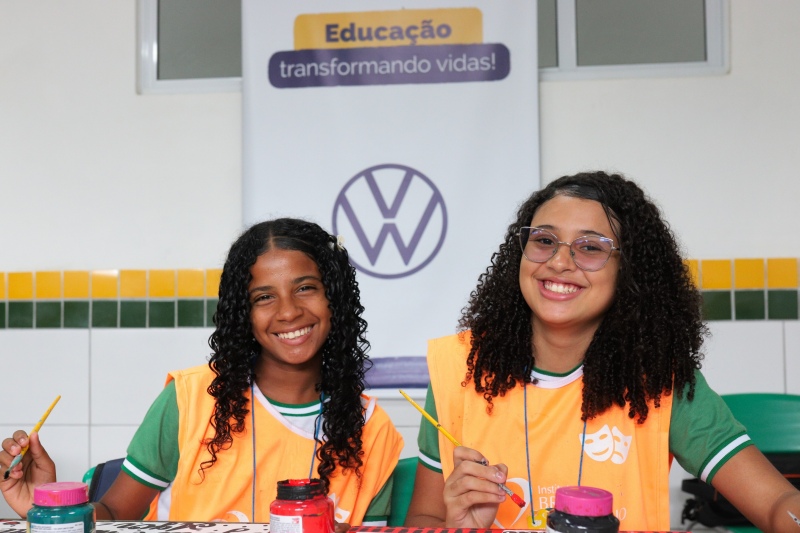 Projeto social apoiado pela Volkswagen.