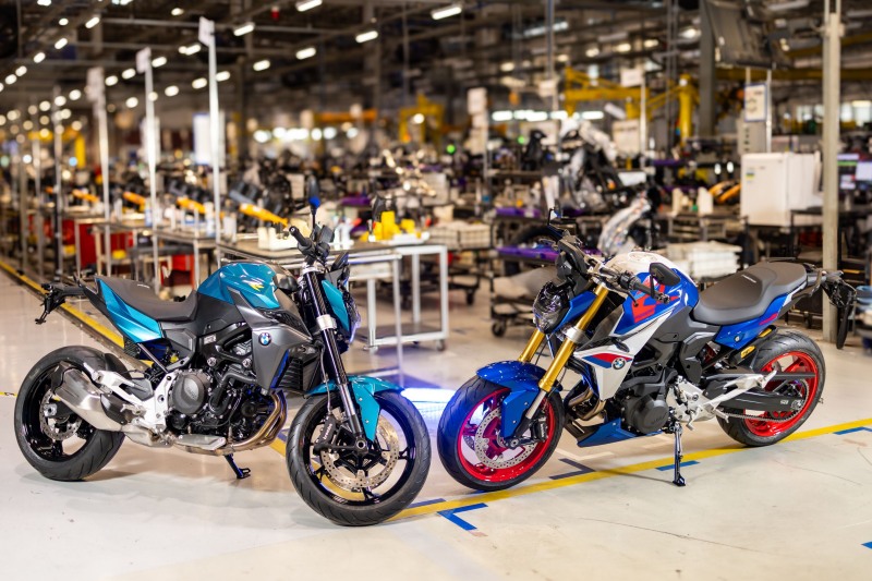 BMW Motorrad F 900 R na planta do PIM.