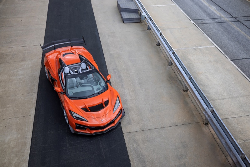 Chevrolet Corvette ZR1X.