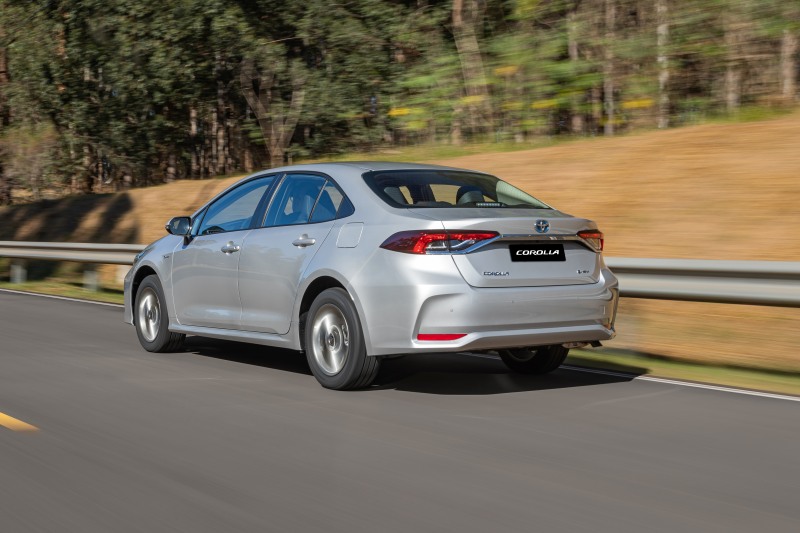 Toyota Corolla GLi Hybrid.