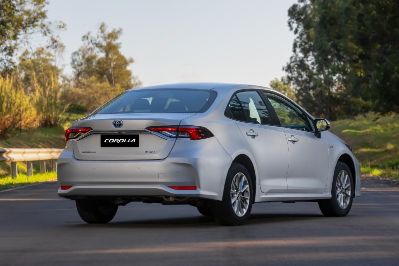 Toyota Corolla GLi Hybrid.