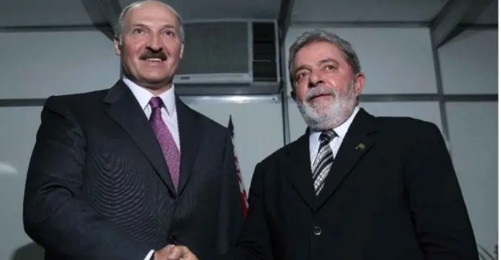 Ditador bielorrusso oferece apoio a Lula para eleições de 2026
