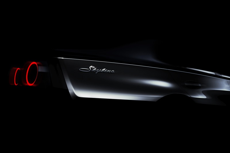 Primeiras imagens do novo Nissan Skyline.