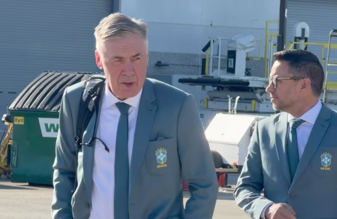 Na chegada aos EUA, Ancelotti garante: ‘Time está pronto’