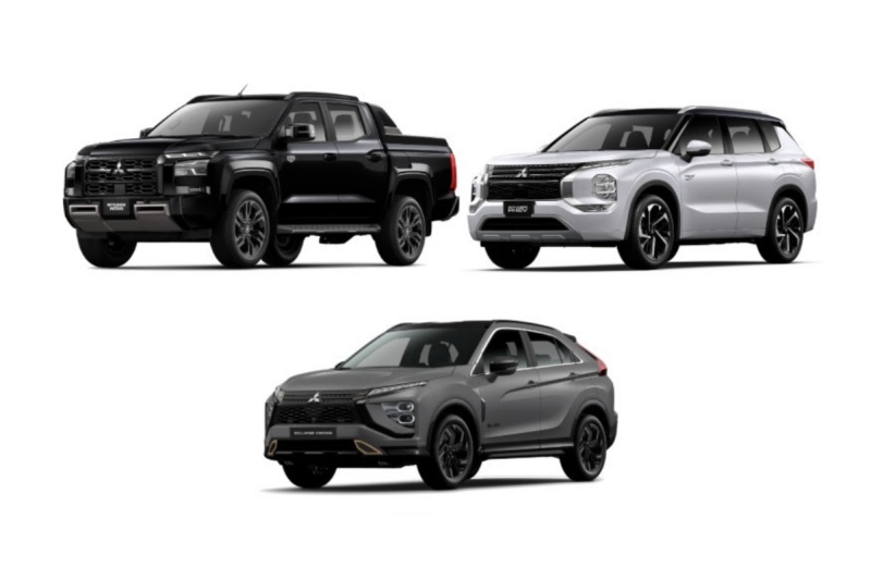 Mitsubishi Triton, Outlander e Eclipse Cross.