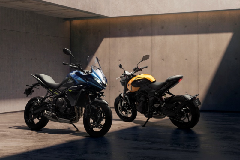 Triumph Tiger Sport 660 e Trident 660.