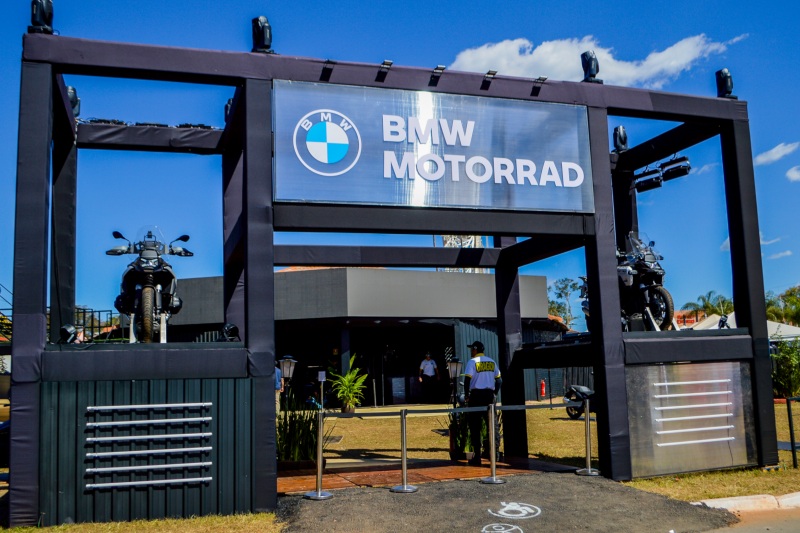 Estande BWM Motorrad no Capital Moto Week 2026.