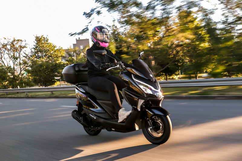 Haojue Burgman ADX 125.